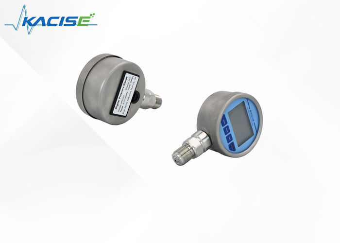 Manómetro digital de precisión lleno de líquido con anillo de sello de caucho fluorado y diafragma de acero inoxidable 316L