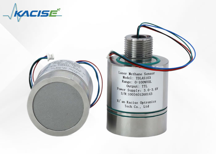 IP66 grado de protección Sensor de detector de gas a prueba de explosión para entornos peligrosos,corriente de funcionamiento media < 30 mA