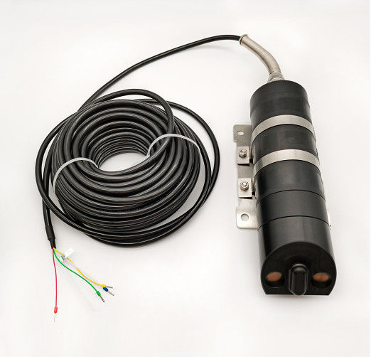Caudalímetro Doppler ultrasónico con precisión de caudal de ±1%, protección IP68 y fuente de alimentación de 10,8 V CC ~ 26,4 V CC para monitoreo de inundaciones