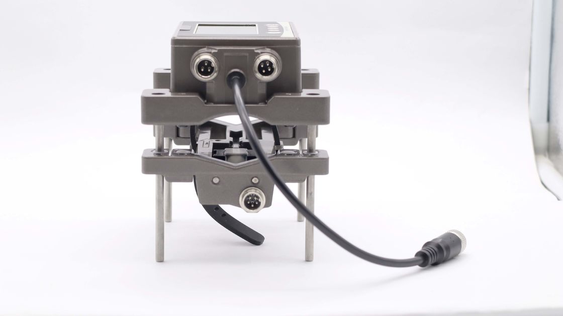 Modbus RS485 Medidor de flujo ultrasónico de comunicación con diseño de sujeción y LCD retroiluminado de 256 * 128