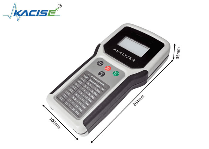 KWS-670A Medición con un solo botón ±0.3mg/L Repetibilidad 0-20mg/L Rango Vida útil larga