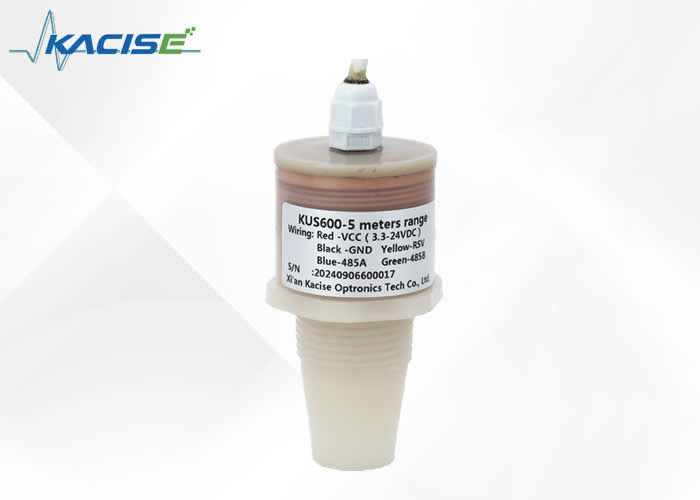 metro llano ultrasónico líquido ultrasónico del sensor RS485 del transductor del nivel inútil de la piscina 3.3V