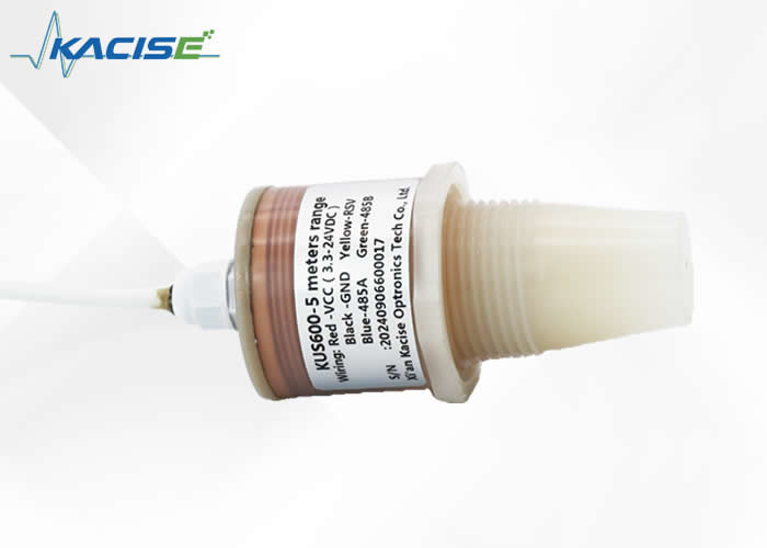 Sensor ultrasónico de nivel de agua de baja potencia de 5 m KUS600 Medidor de nivel de agua inteligente de potencia de 5 V