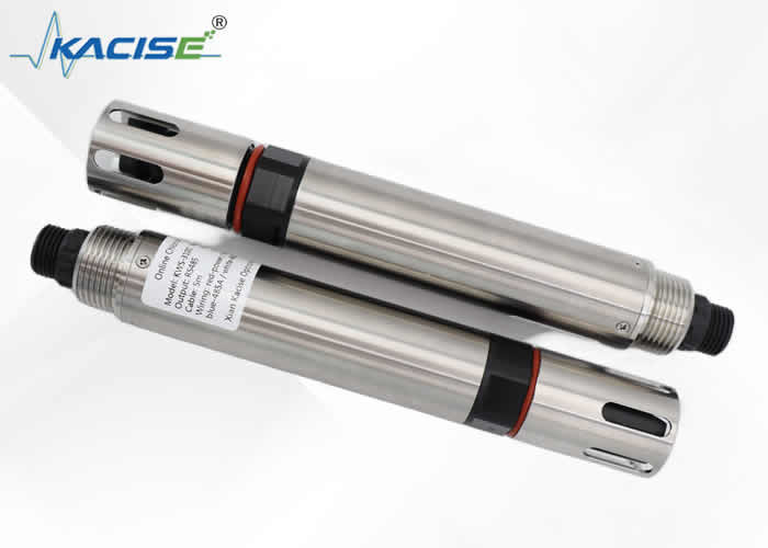 KWS-3100 Sensor de iones de cloruro en línea Material de carcasa POM para el tratamiento simplificado de aguas residuales