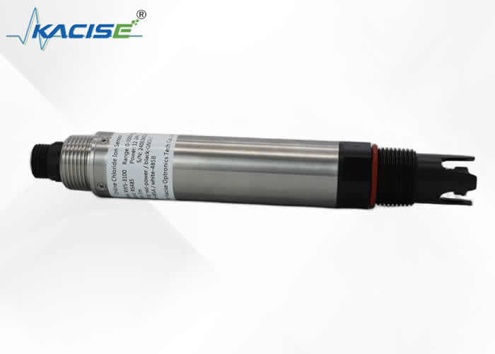KWS-3100 Sensor de iones de cloruro en línea Material de carcasa POM para el tratamiento simplificado de aguas residuales