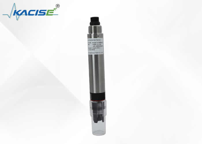 Sensor de iones de cloruro en línea KWS-3100 con clasificación Modbus/Protocolo RTU IP68 y carcasa POM para gestión de la calidad del agua de las piscinas
