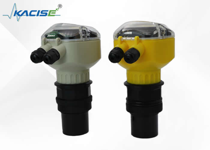 Sensor ultrasónico de nivel de agua con rango de 60 m y salida RS232 para medición del nivel de agua del depósito