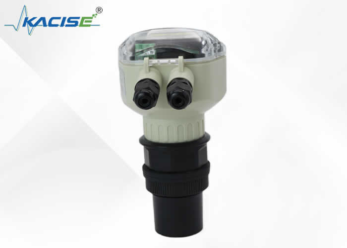 Instrumento de visualización Protección IP66 50m Alcance de medición RS485/RS232 Medidor de nivel ultrasónico de dos alambres para la monitorización del nivel del líquido