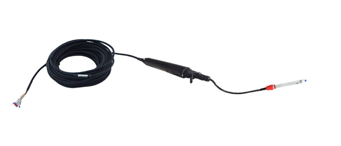 Sensor de pH digital KWS-790 con una fuerte capacidad antiinterferencia, grado de protección IP68 y salida de señal RS485 para tratamiento de aguas residuales