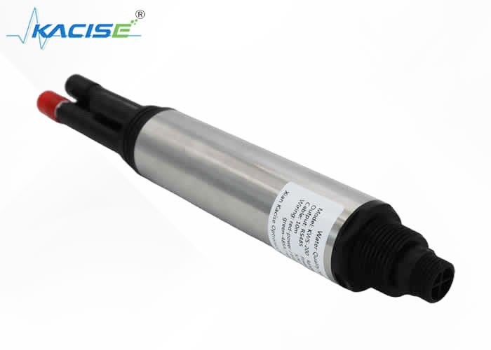 Sensor de nitrógeno de amoníaco en línea KWS-200 con salida RS-485 MODBUS para monitoreo de aguas residuales No se requieren reactivos IP68 impermeable