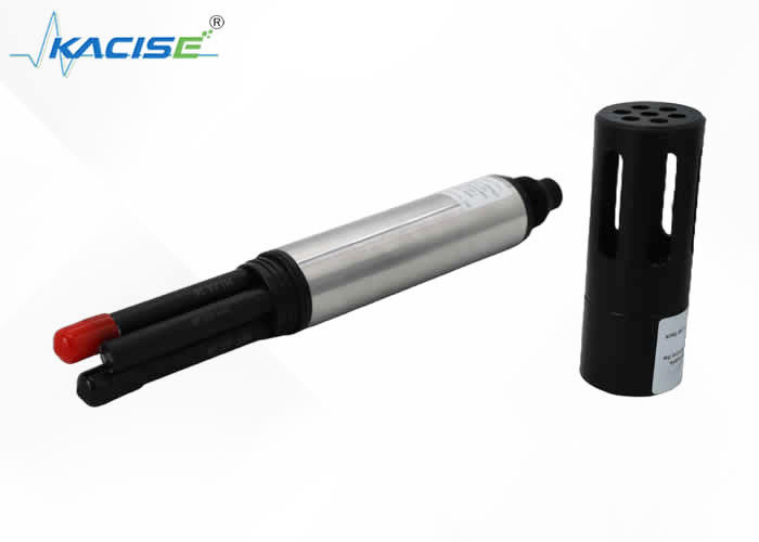 Sensor de amoníaco en línea KWS-201 con interfaz RS-485 MODBUS para un rango de 0-100 mg/L en carcasa POM+316L