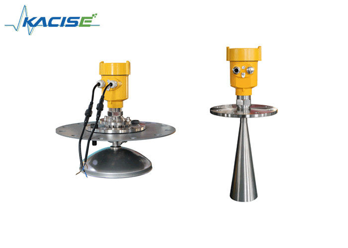 Sensor de radar de microondas serie KLD70 con salida de 4-20 mA/HART y rango de medición de 6-30 m para aplicaciones de alta temperatura