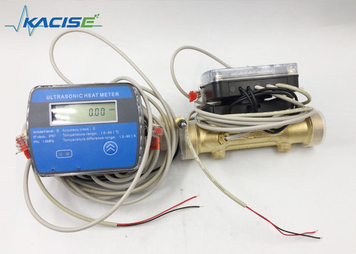 Medidor BTU ultrasónico profesional con precisión Clase B, comunicación M-BUS y duración de batería de 6 años