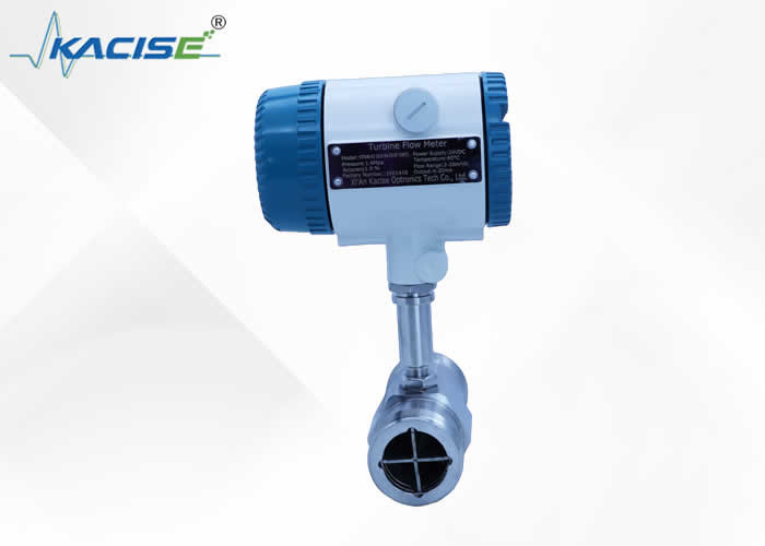 Medidor de flujo de turbina KTF de alta precisión adecuado para medir diversos líquidos y gases