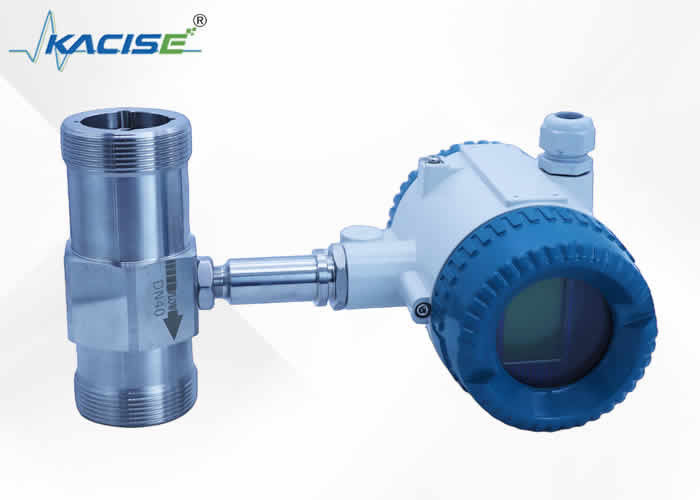 Medidor de flujo de turbina duradero DN4 a DN500 para temperaturas ambientales adversas con conexión de hilo o brida