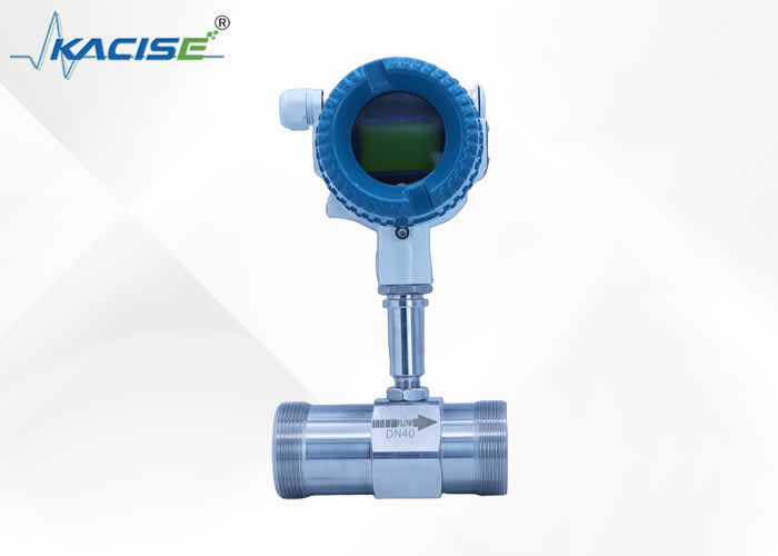 Medidor de flujo de turbina KTF de alta precisión adecuado para medir diversos líquidos y gases