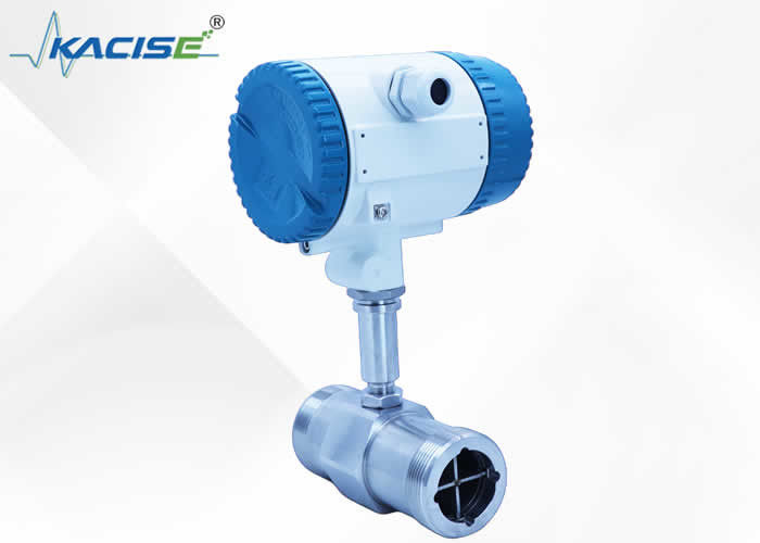Medidor de flujo de turbina duradero DN4 a DN500 para temperaturas ambientales adversas con conexión de hilo o brida
