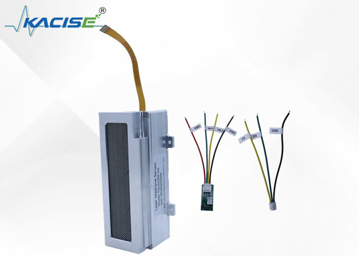 Detector portátil de gas de metano TDLAS200 con rango de medición de 0 a 5000 ppm y volumen de 53 ml