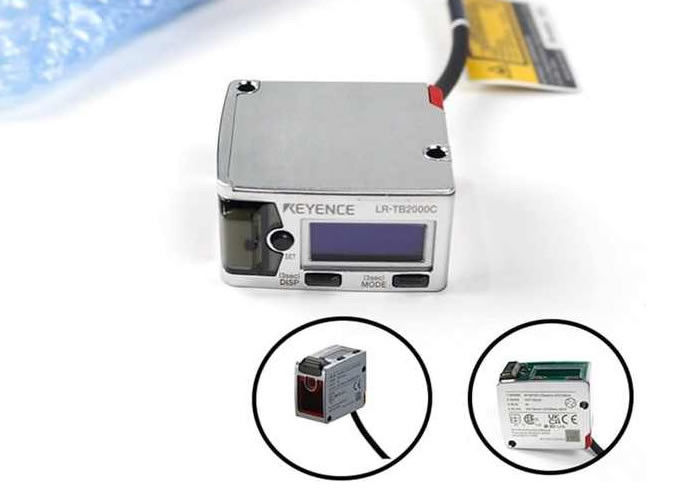 KEYENCE LR-TB2000C Sensor láser Conmutador fotoeléctrico con interfaz de comunicación Modbus para equipos de medición de distancia de automatización industrial