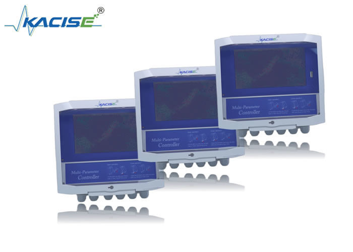Controlador de calidad de agua industrial KMPW100 con exportación de datos USB de 7 pulgadas de pantalla táctil a color y relé de cinco canales