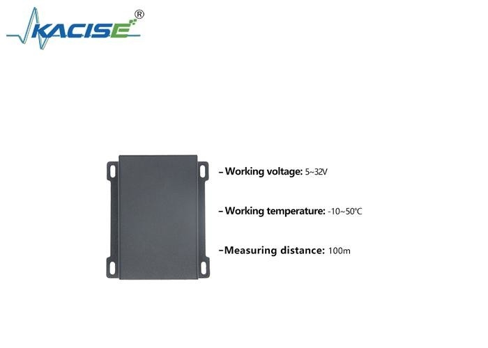 Sensor láser Lidar de largo alcance de 100 m para la detección de objetos con voltaje de trabajo de 5-32V y tiempo de medición de 0,04-4s