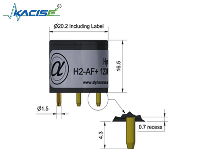 Sensor de óxido de etileno de respuesta rápida ETO-B1 con alta sensibilidad de 000 a 3 y resolución 0.1