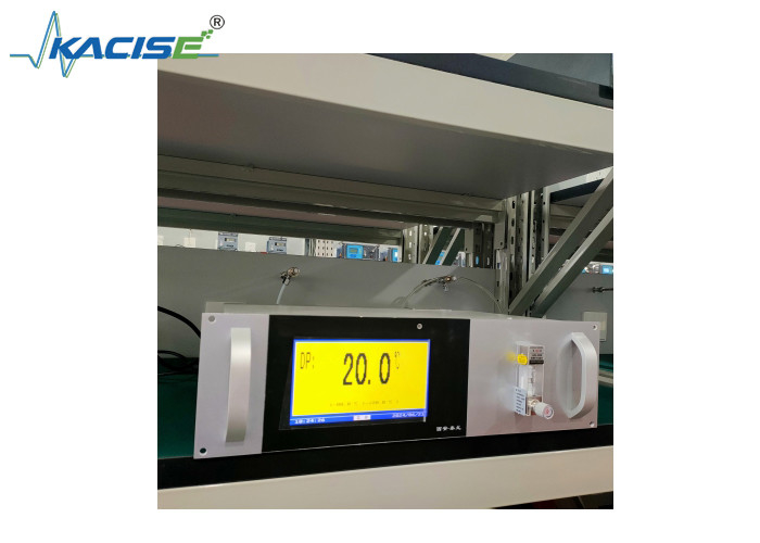 KTG150 Medidor de punto de rocío estándar 3U Tipo en línea para gases industriales Presión del gas de muestra 0,05 MPa ≤ Presión de entrada ≤ 0,50 MPa
