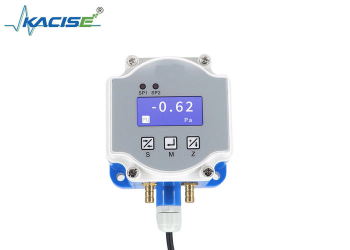 Sensor de presión diferencial digital KAW110 con una precisión de ±0,1% FS, una capacidad de sobrecarga del 250% y múltiples señales de salida