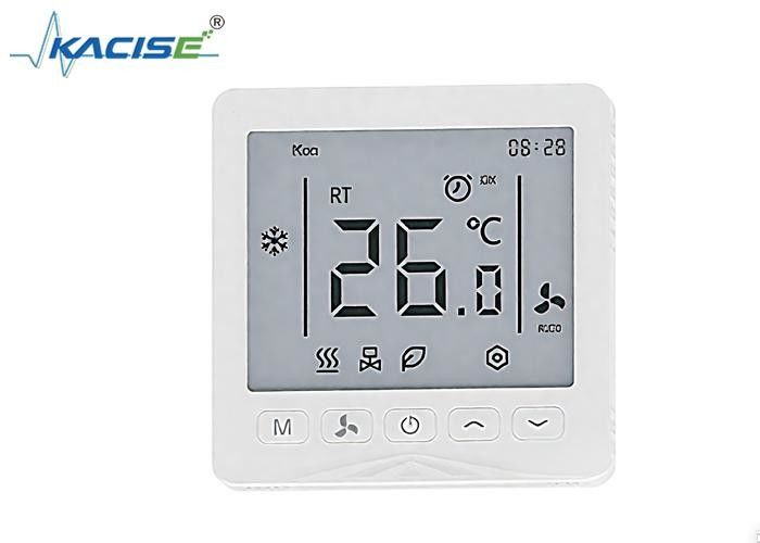 KGD AM 142 Código de segmento Termostato de pantalla con ambiente de funcionamiento de humedad 5 95%RH no condensante y consumo 2W