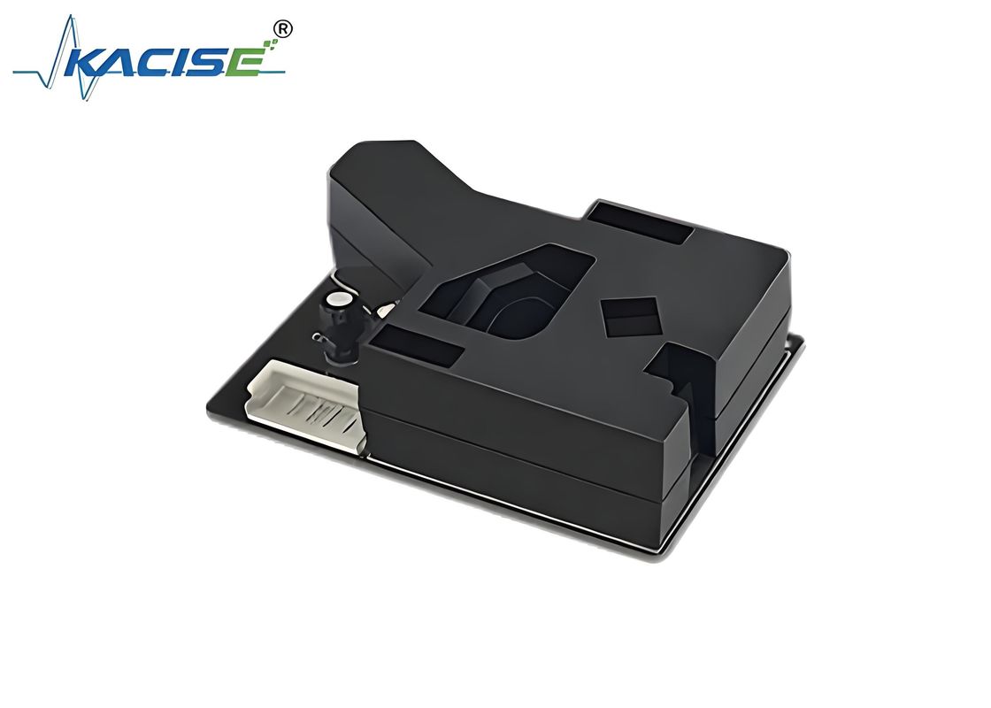 Sensor de polvo infrarrojo PM2.5 Sensor con rango de detección de 0 a 500 μg/m3, bajo voltaje de funcionamiento de onda y compensación de temperatura incorporada