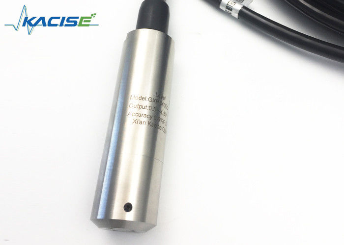 Transductor de nivel de presión sumergible con salida de 4-20 mA y 0-5 V para una detección precisa del nivel de agua