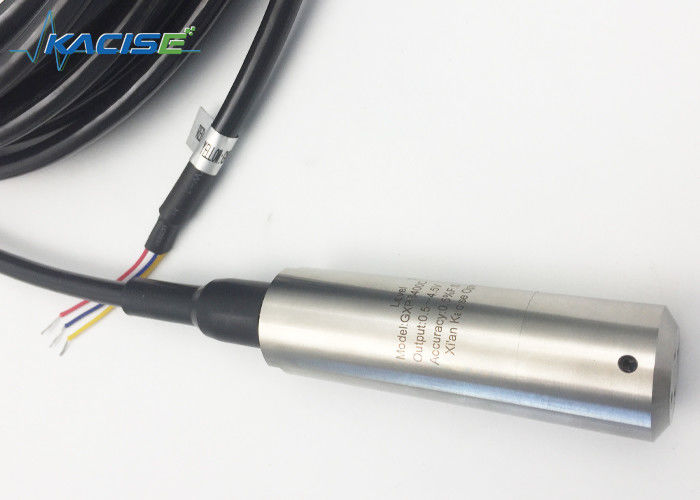 Suministro de fábrica 4 ~ 20mA Salida sumergible Alta precisión ± 0,25% F.S Sensor digital de nivel de combustible y sensor de presión de agua