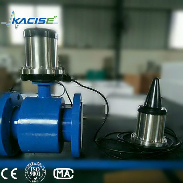 Medidor de flujo electromagnético GPRS inalámbrico con batería para riego agrícola DN10-DN2600