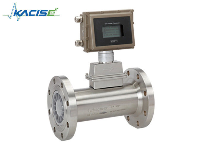 Medidor de flujo digital de alta precisión para turbinas de gas natural con doble fuente de alimentación y comunicación RS-485 / MODBUS