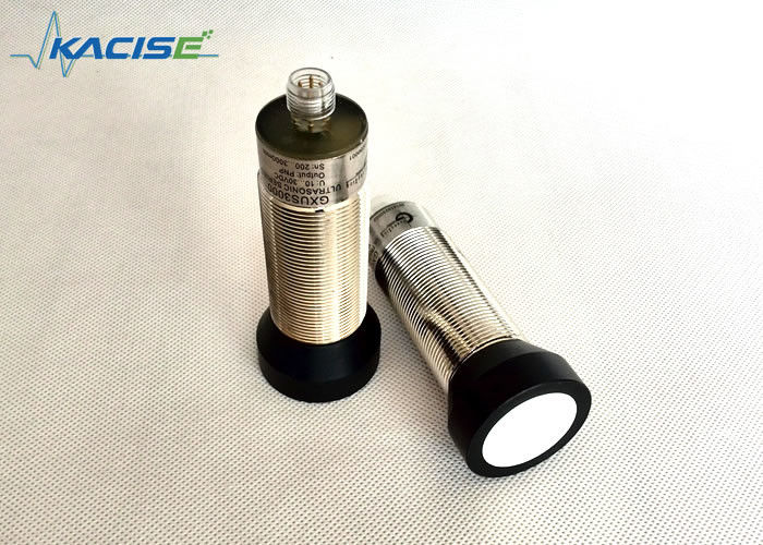 3m Rango 4-20mA Salida Sensor de nivel ultrasónico de pequeño diámetro para automatización industrial con protección IP65