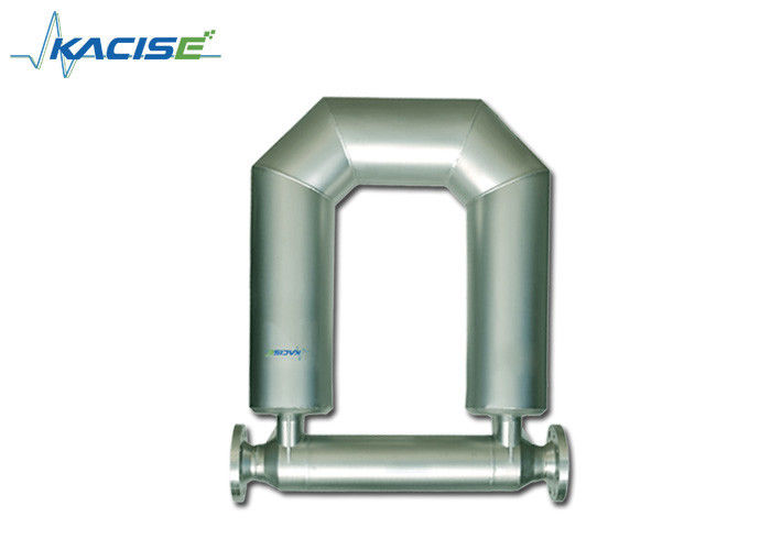 Display LCD de acero inoxidable viscoso de lodo Coriolis Mass Flow Meter para mediciones de alta precisión