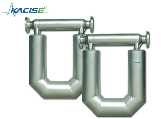Acero inoxidable Coriolis metro total, metro de flujo viscoso del efecto de Coriolis de la mezcla