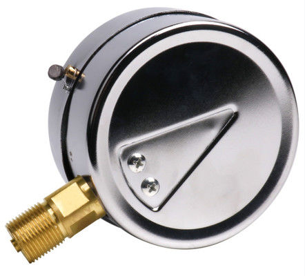 Medidor de presión de las bolas de acero inoxidable con protección IP65 y elemento de detección de bolas para la medición de micro y presión negativa