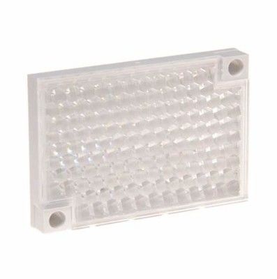 Reflectores rectangulares PMMA ABS para enfermos PL40A 56x37mm 2 con conexión de tornillo de agujero Reflectores de grupo accesorios
