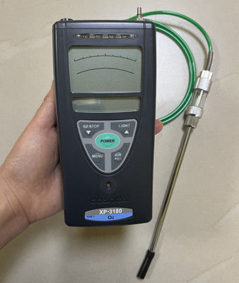 Principio de detección de células galvánicas y método de muestreo extractivo para el indicador de oxígeno del cosmos XP-3180