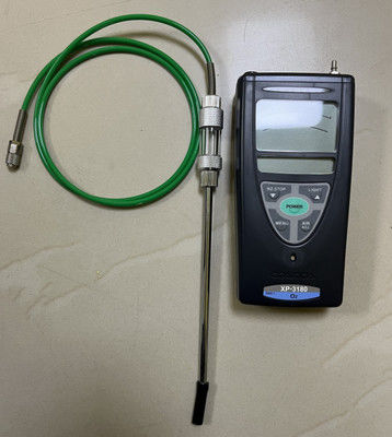 Principio de detección de células galvánicas y método de muestreo extractivo para el indicador de oxígeno del cosmos XP-3180