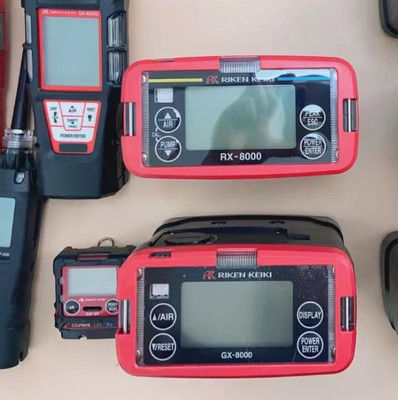 Riken Keiki RX-8000 Monitor de gas portátil con detección infrarroja (IR) no dispersa Construcción impermeable y pantalla digital