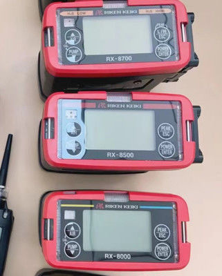 Riken Keiki RX-8000 Monitor de gas portátil con detección infrarroja (IR) no dispersa Construcción impermeable y pantalla digital