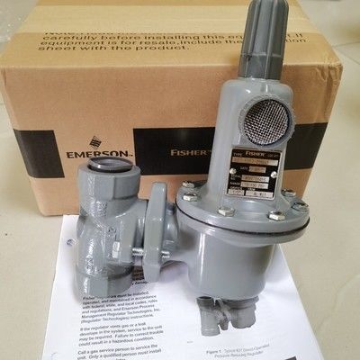 Regulador de reducción de presión de gas de la serie 627 con rango de presión de salida de 5 a 500 psig válvula de alivio interna y diseño resistente a las manipulaciones