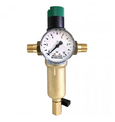 Manómetro de presión industrial Honeywell Resideo M07M-A10, rango de 0 a 10 bar y peso de 0,5 kg