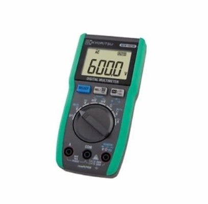 Multimetro digital Kyoritsu 1021R con voltaje de circuito abierto < 3,0 V y R03 (1,5 V) × 2 Fuente de alimentación para medición automática del alcance