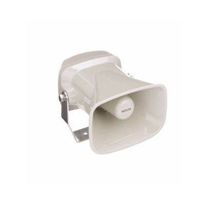 Altavoz de alarma industrial de la serie EHV con salida de sonido de 110 dB, entrada de energía de 12VDC-24VDC y compatibilidad MP3