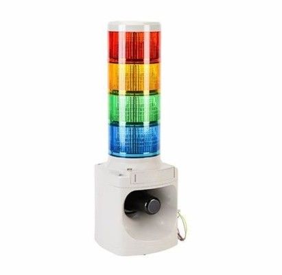 Torre de señalización LED a prueba de explosiones de la serie LKEH de 40 mm (Modelo LKEH-402FVF-RYGB-EX)