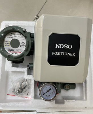 KOSO EPA804-L10 posicionador de válvulas con 4-20 mA DC de entrada 120 Psi de suministro de aire para la serie de viaje de ángulo