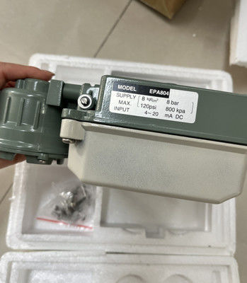 KOSO EPA804-L10 posicionador de válvulas con 4-20 mA DC de entrada 120 Psi de suministro de aire para la serie de viaje de ángulo